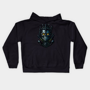 Cyborg Heads Kids Hoodie